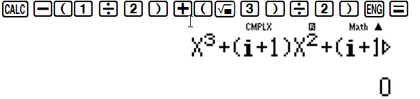 Sử dụng máy tính casio giải phương trình số phức 24
